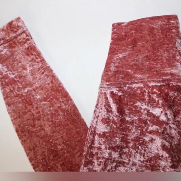 Lululemon Wunder Under High Rise Tight 28" Size 0 Pink - Picture 2 of 3